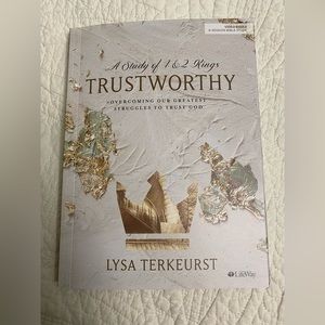 Trustworthy bible study book by Lysa Terkeurst